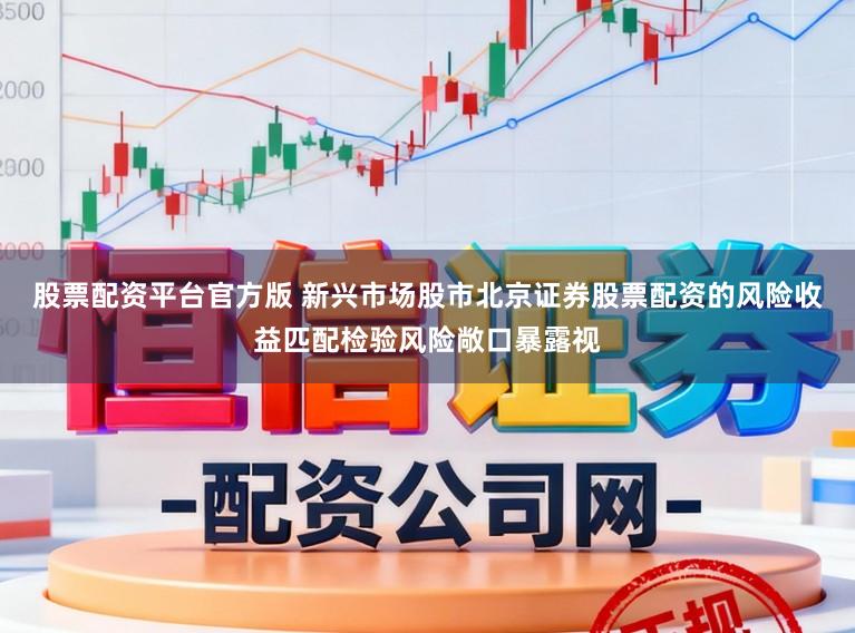 股票配资平台官方版 新兴市场股市北京证券股票配资的风险收益匹配检验风险敞口暴露视