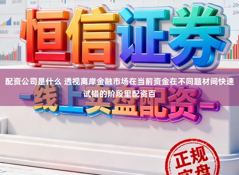 配资公司是什么 透视离岸金融市场在当前资金在不同题材间快速试错的阶段里配资百