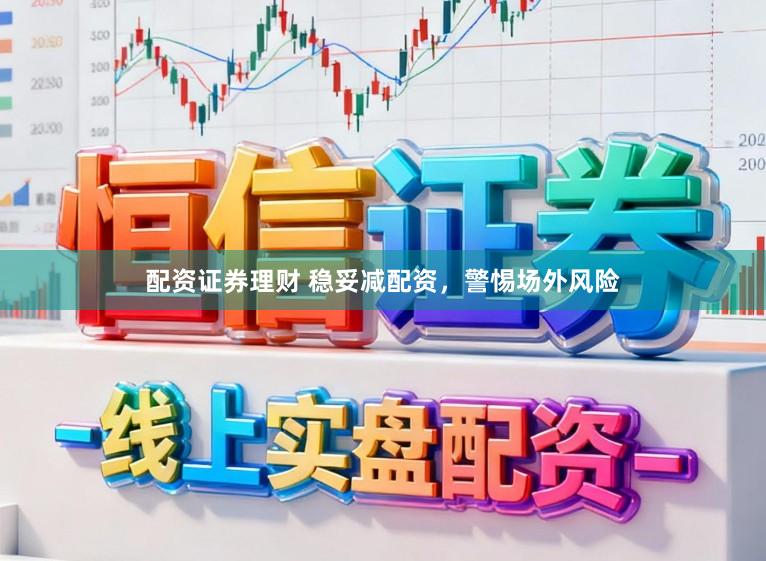 配资证券理财 稳妥减配资,警惕场外风险