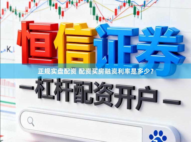 正规实盘配资 配资买房融资利率是多少？